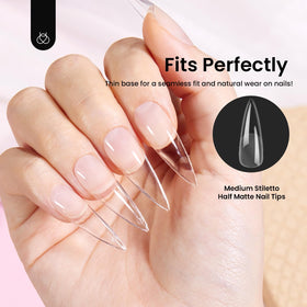 Emballage des tips à ongles stiletto de beetles Gel Polish
