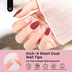 Emballage des tips ongles courts beetles