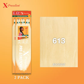Emballage des tresses pré-étirées Sensationnel X-Pression
