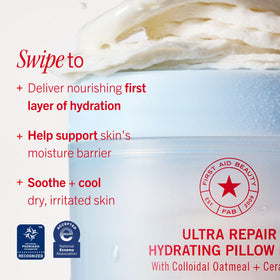 Emballage des Ultra Repair Hydrating Pillow Pads de First Aid Beauty