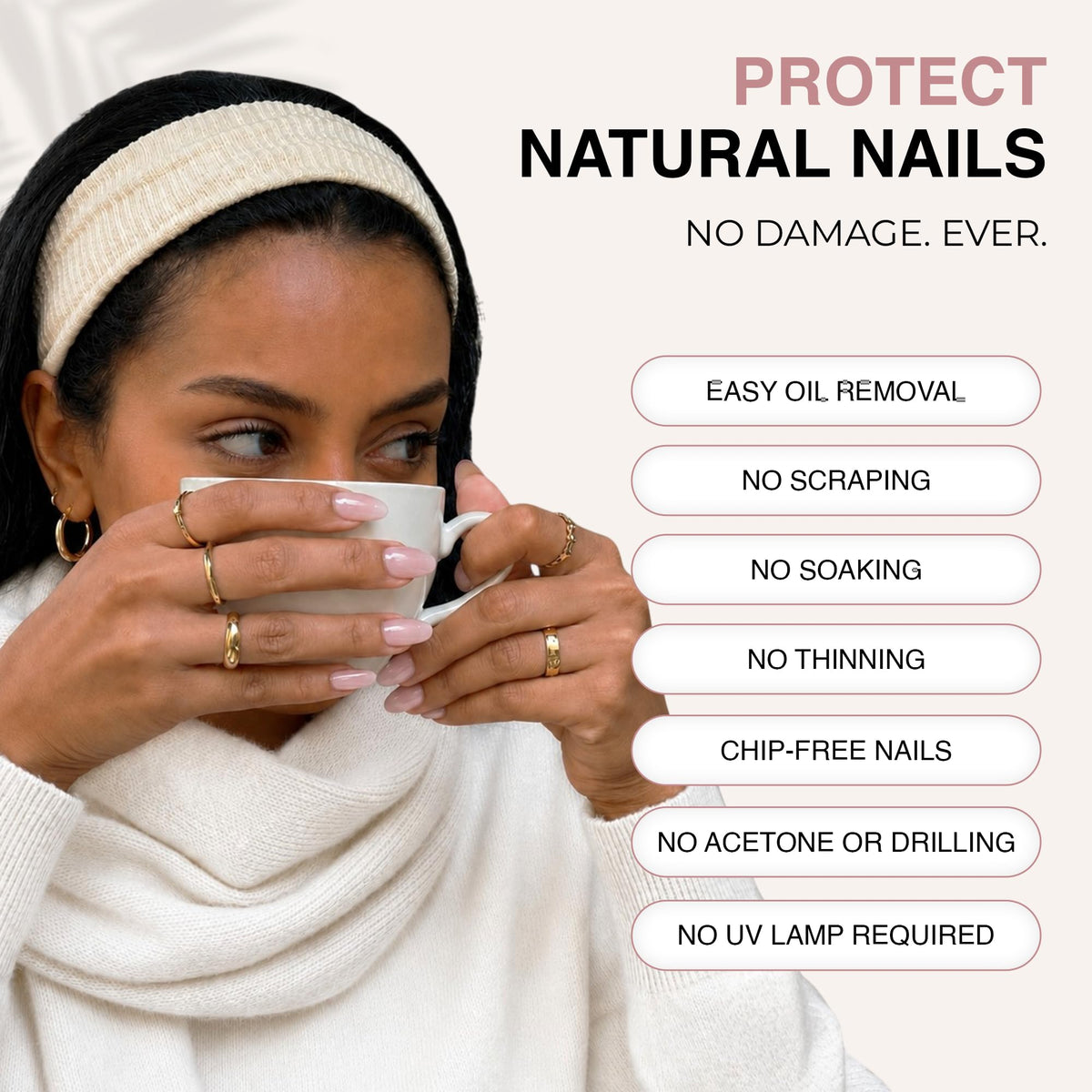 Emballage des wraps à ongles Sassy Saints affichant le produit