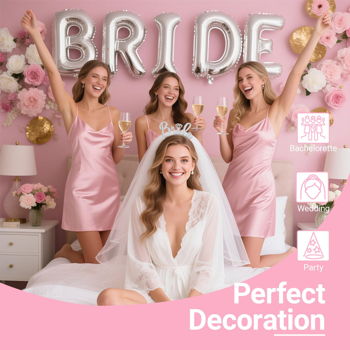 Emballage du bandeau de mariée Papoopy