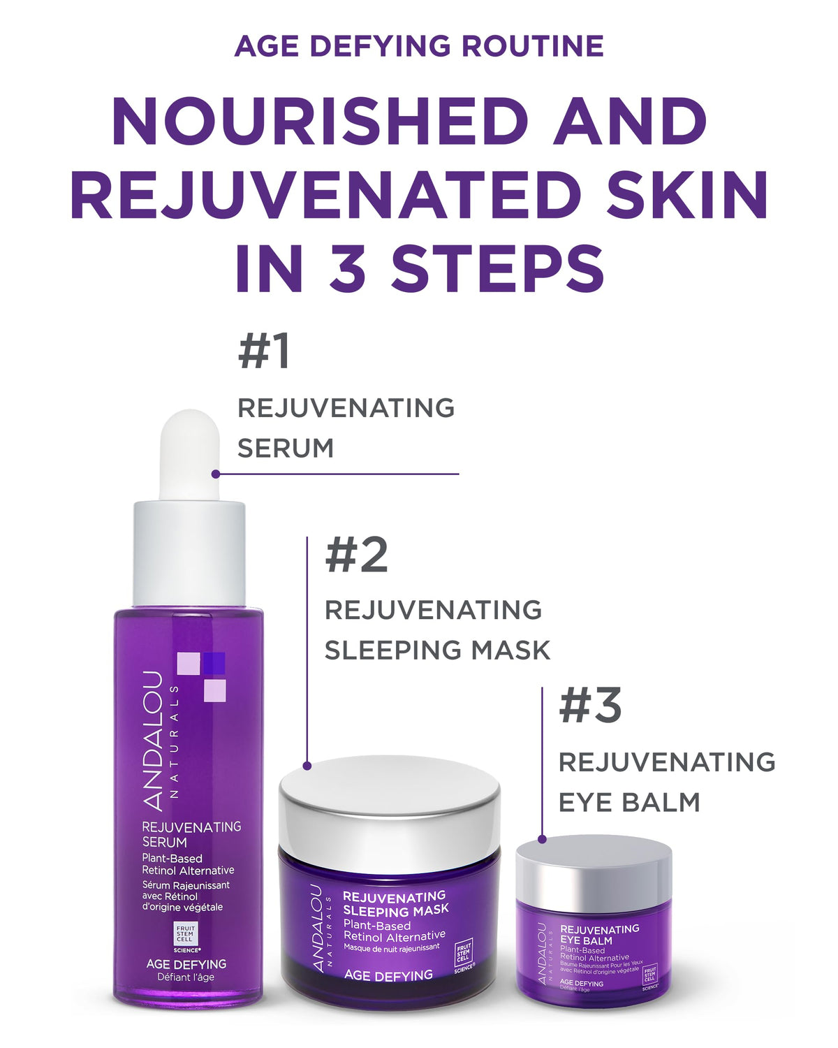 Emballage du Baume Contour des Yeux Andalou Naturals