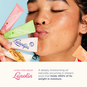 Emballage du baume Lanolips 101 Multifonction au Melon