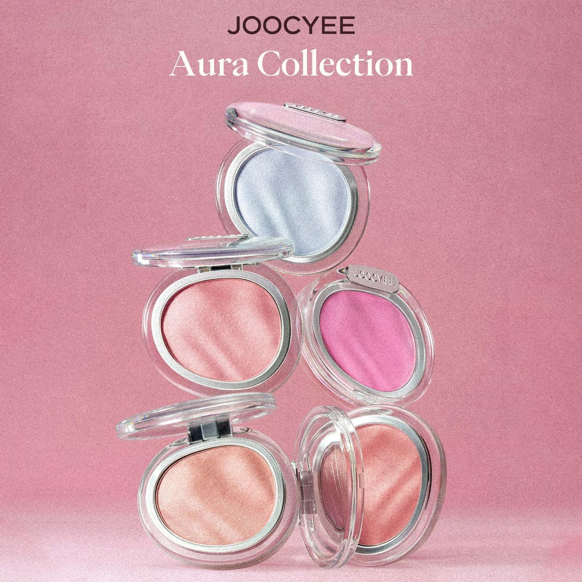Emballage du blush Joocyee AURA Rose Éclat