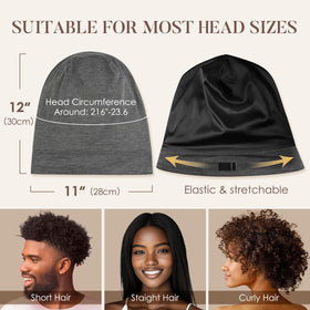 Emballage du bonnet de nuit en soie LULUSILK dans un joli coffret