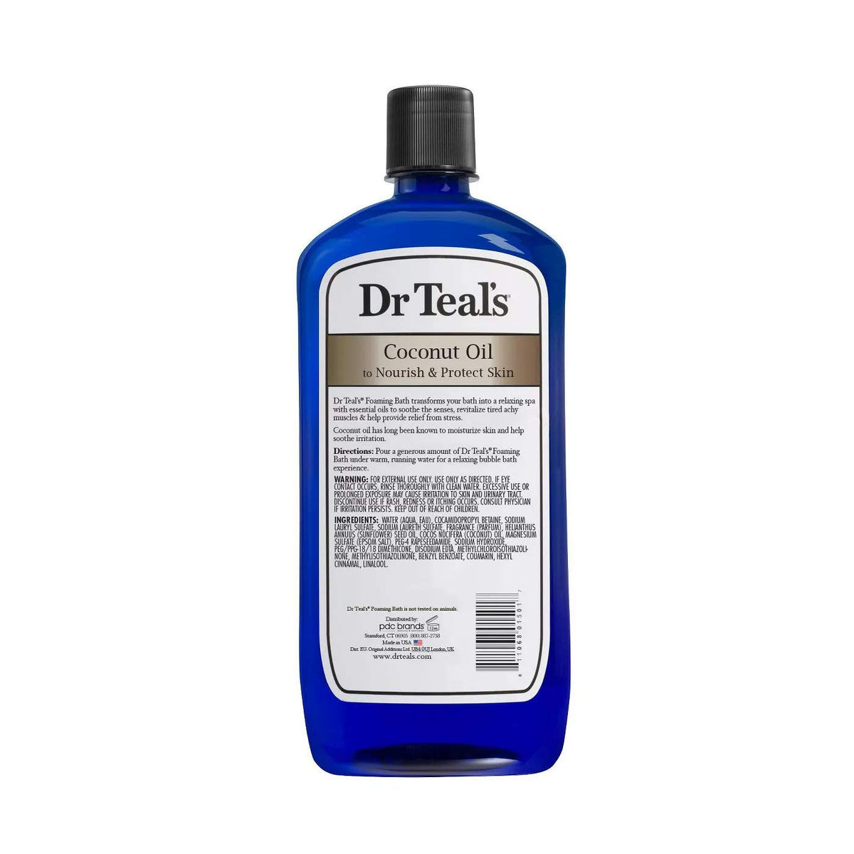 Emballage du Coffret de Bain Moussant Dr Teal's
