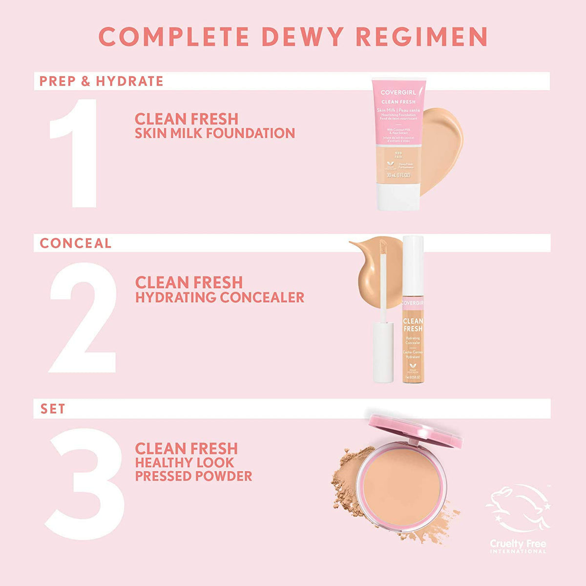 Emballage du correcteur hydratant COVERGIRL