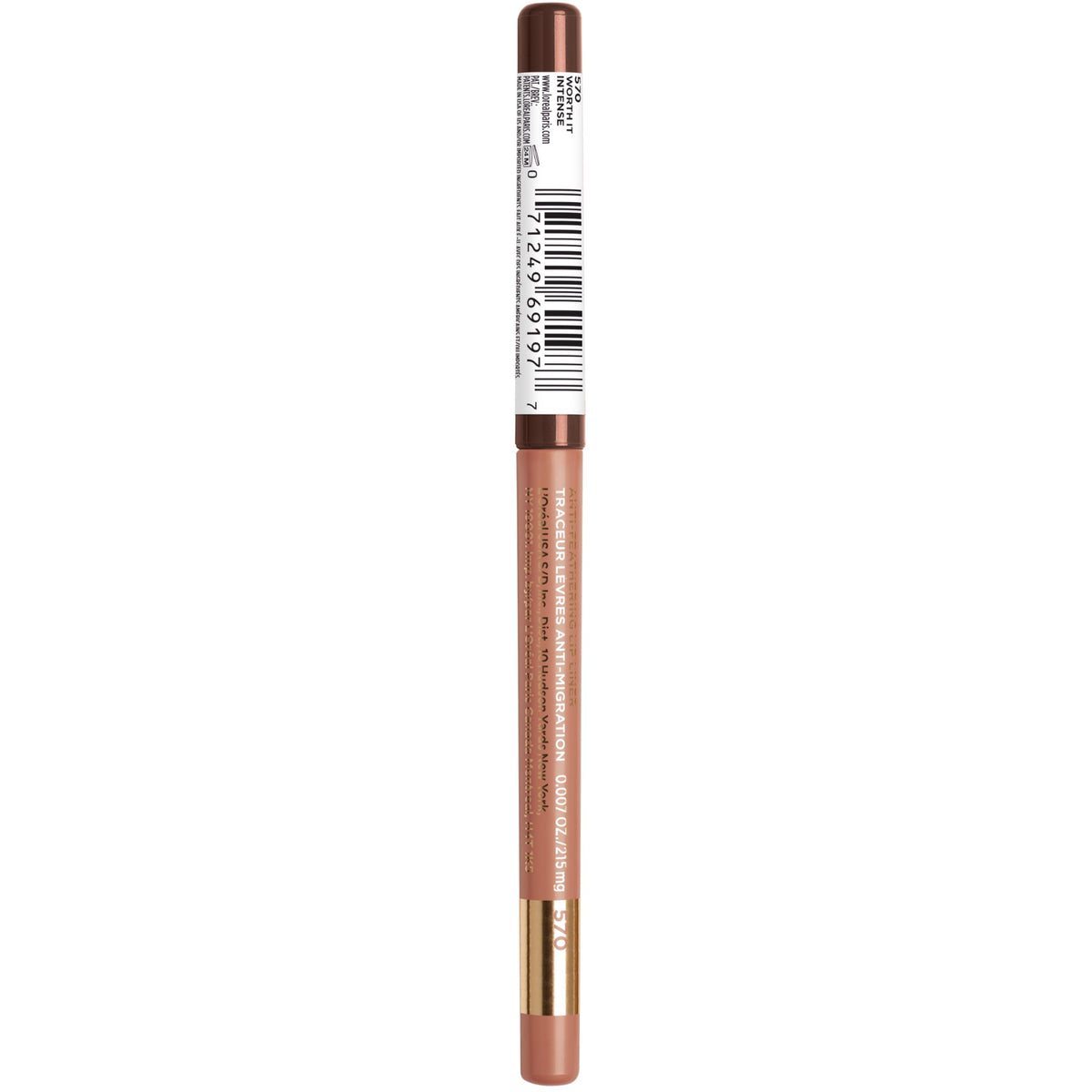 Emballage du crayon à lèvres L'Oreal Paris Colour Riche