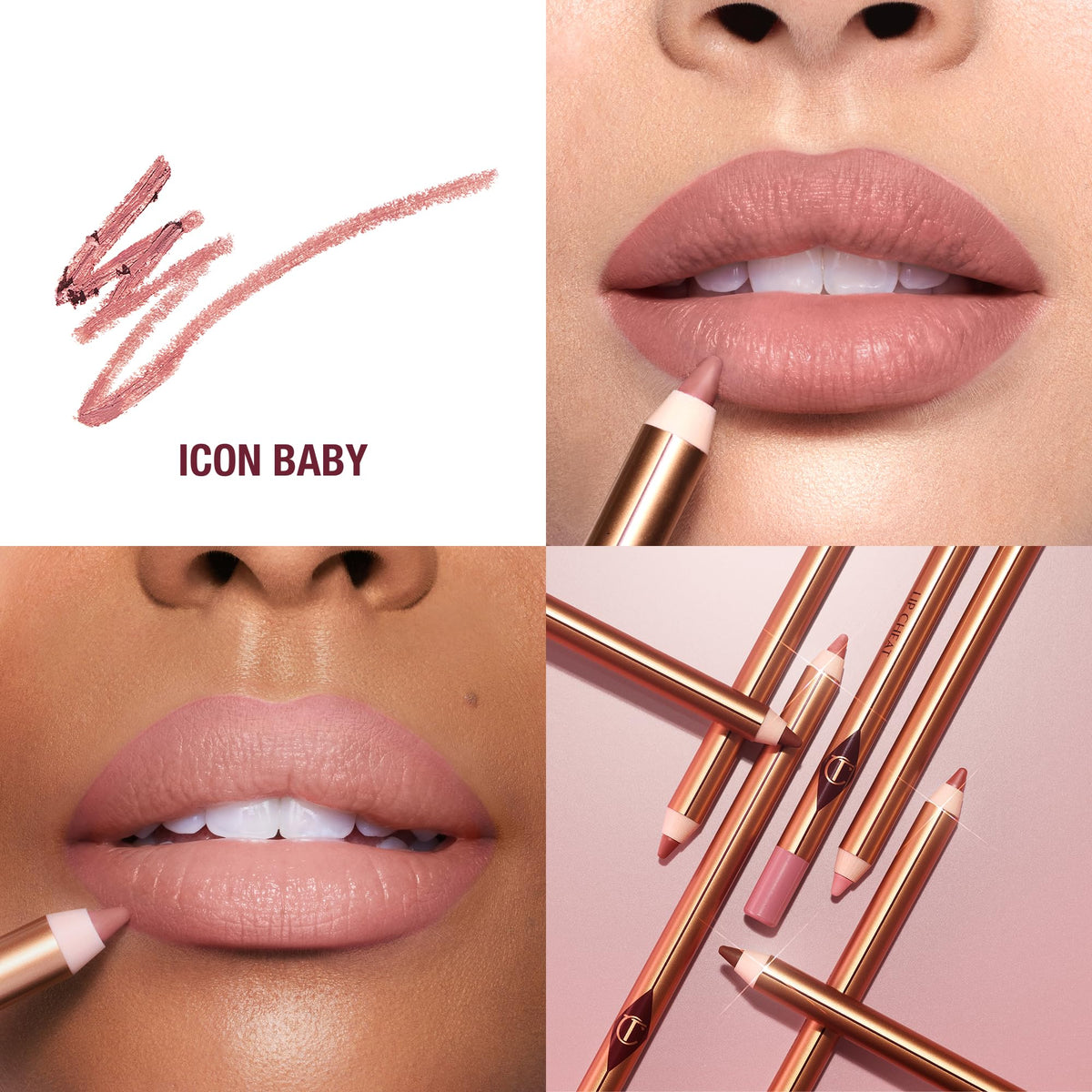Emballage du crayon à lèvres waterproof Charlotte Tilbury Lip Cheat