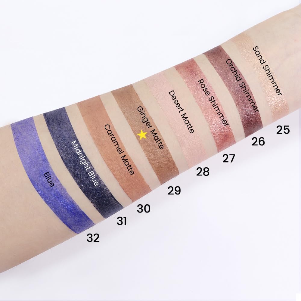 Emballage du crayon à ombre à paupières evpct, cadeau parfait
