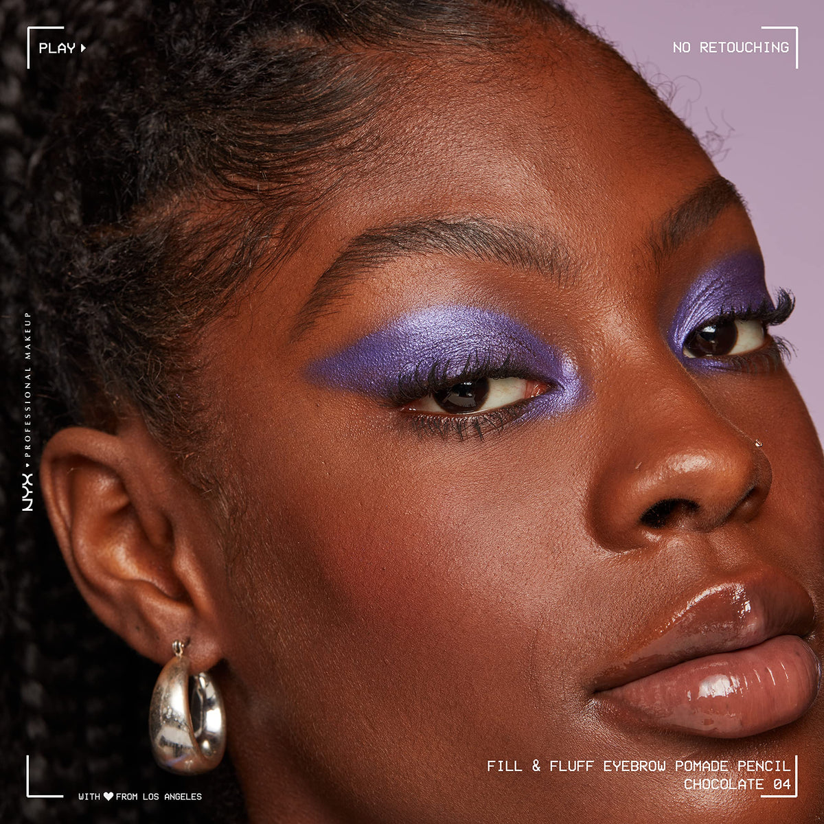 Emballage du crayon à sourcils NYX Fill & Fluff
