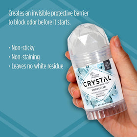 Emballage du déodorant minéral Crystal Essence