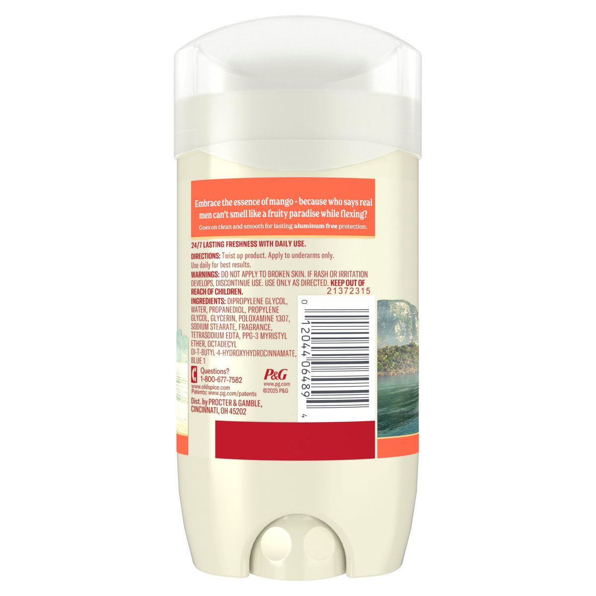 Emballage du déodorant Old Spice Aluminium Gratuit 136g