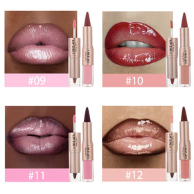 Emballage du Duo Crayon à Lèvres Mat et Gloss BAISEN DIARY