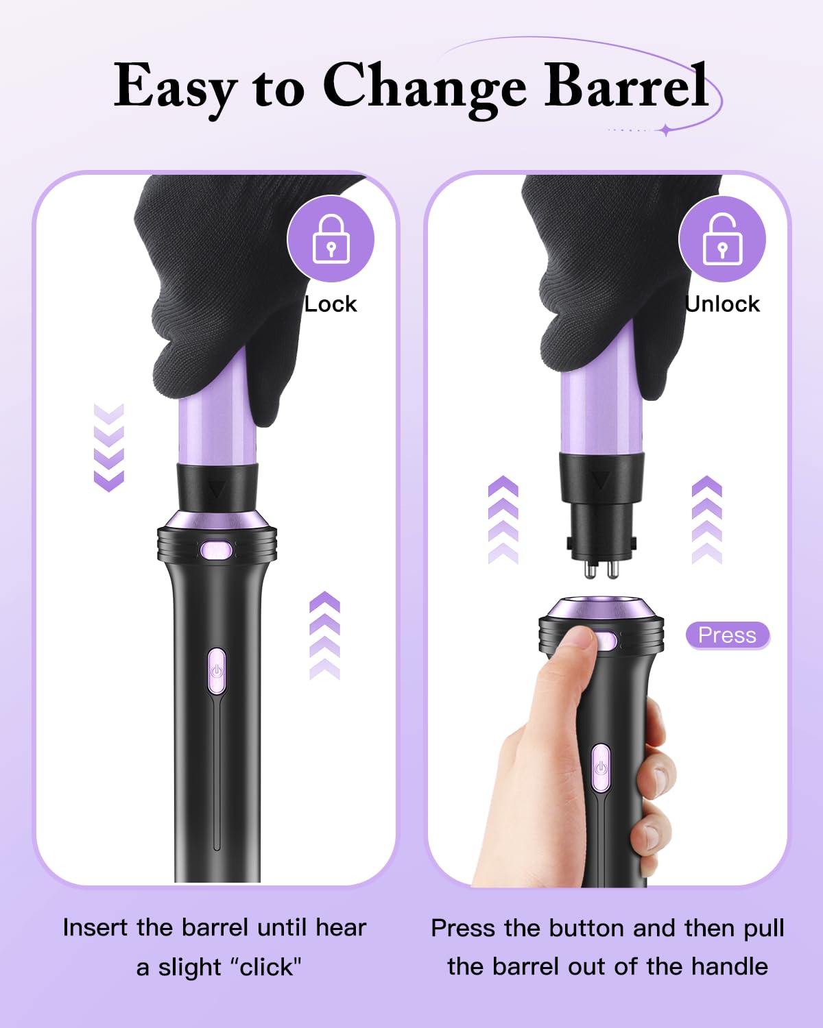 Emballage du fer à friser 5 en 1 BESTOPE PRO