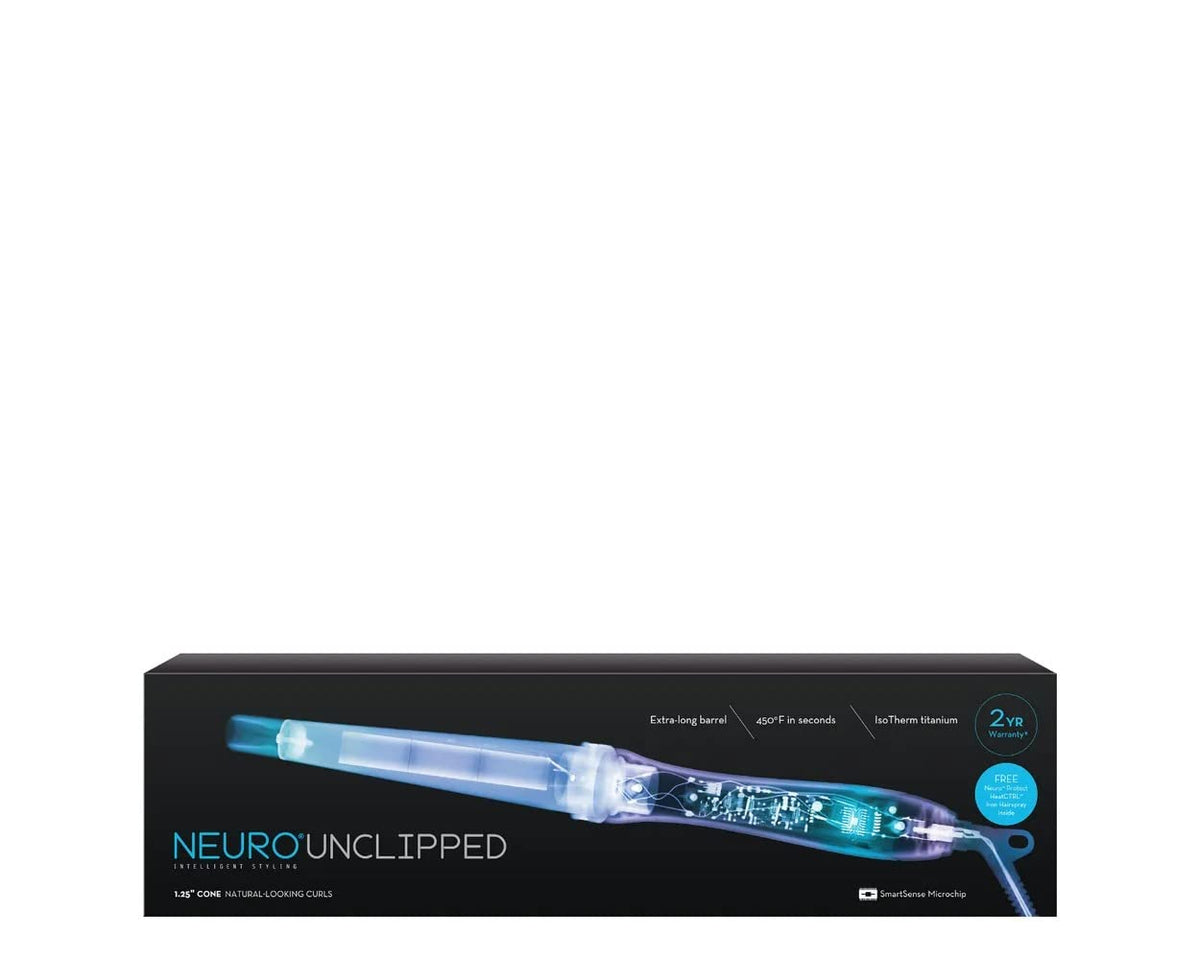 Emballage du fer à friser titane Neuro