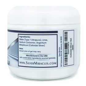 Emballage du Gel d'Argent Colloïdal Silver Miracles