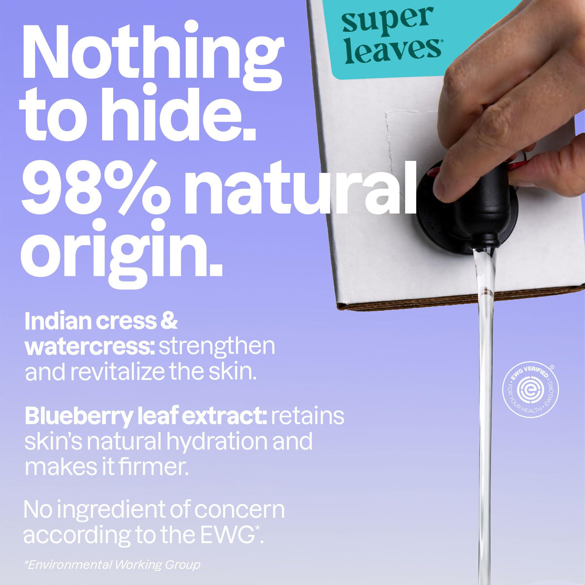 Emballage du gel douche ATTITUDE en carton éco-responsable