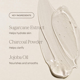 Emballage du gel douche Charcoal Bamboo RAW SUGAR