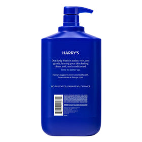 Emballage du gel douche Harry's 30 fl oz