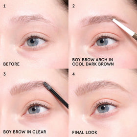 Emballage du Gel Pomade Boy Brow de Glossier