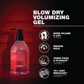 Emballage du Gel Volumisant Big Blow Dry SexyHair