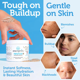 Emballage du gommage exfoliant Era Organics, vue de côté