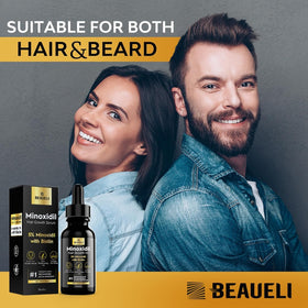 Emballage du kit de barbe beaueli avec instructions