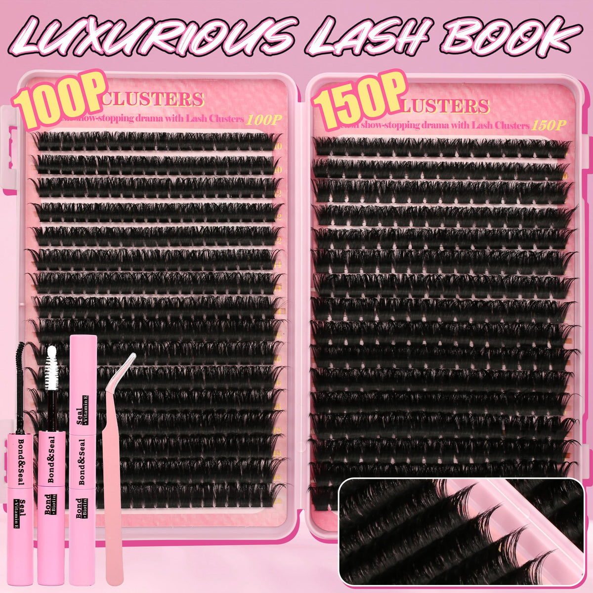 Emballage du kit de cils Gmagictobo