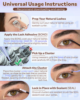 Emballage du kit de cils Goddvenus