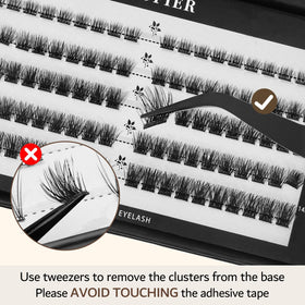 Emballage du kit de cils Wispy CoFier