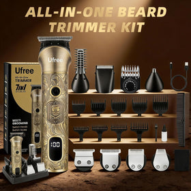 Emballage du kit de grooming Ufree sur une surface plane