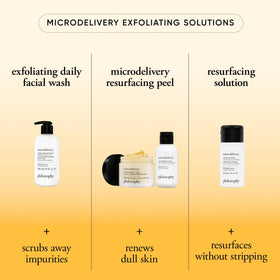 Emballage du kit de peeling à la vitamine C philosophy