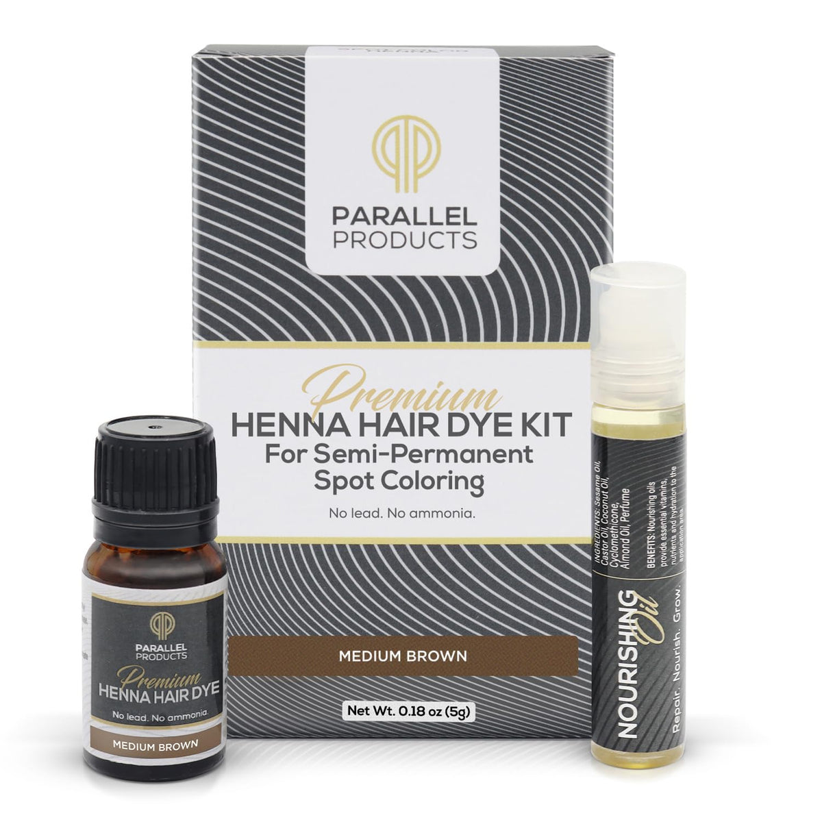 Emballage du Kit de Teinture au Henné PARALLEL PRODUCTS