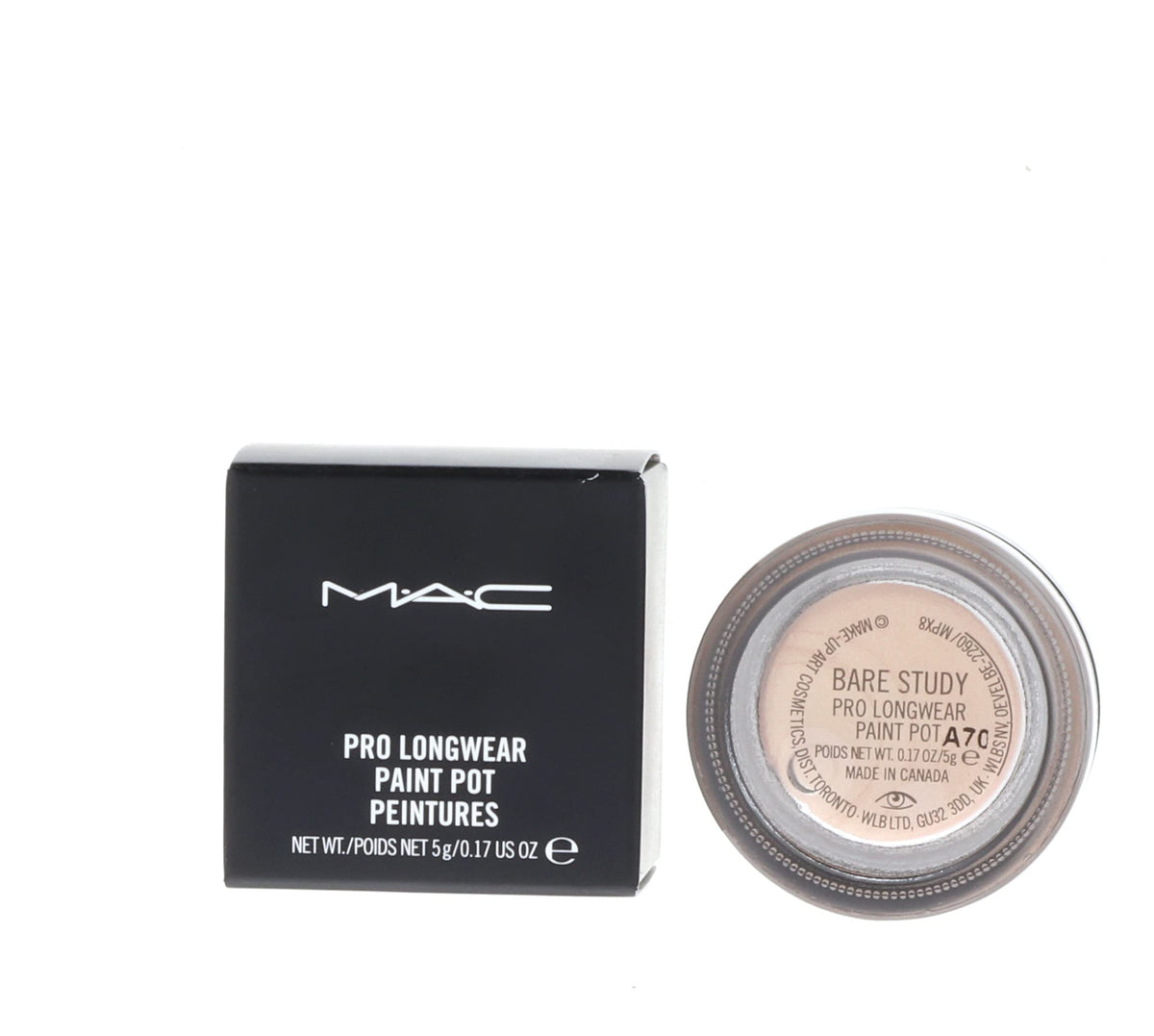 Emballage du MAC Paint Pot Bare Study 59g