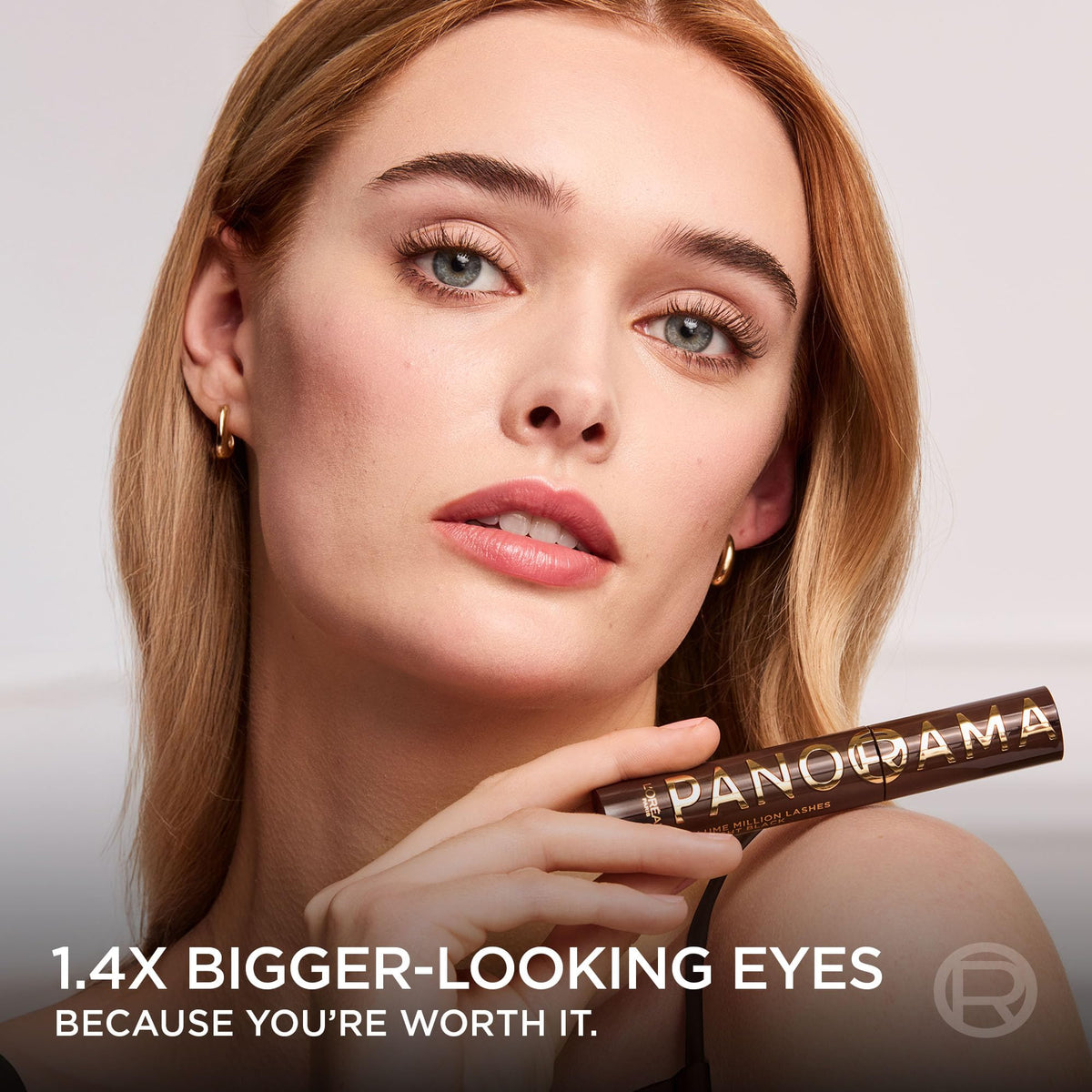 Emballage du mascara L'Oreal Paris Voluminous Panorama 705 Marron Cuir