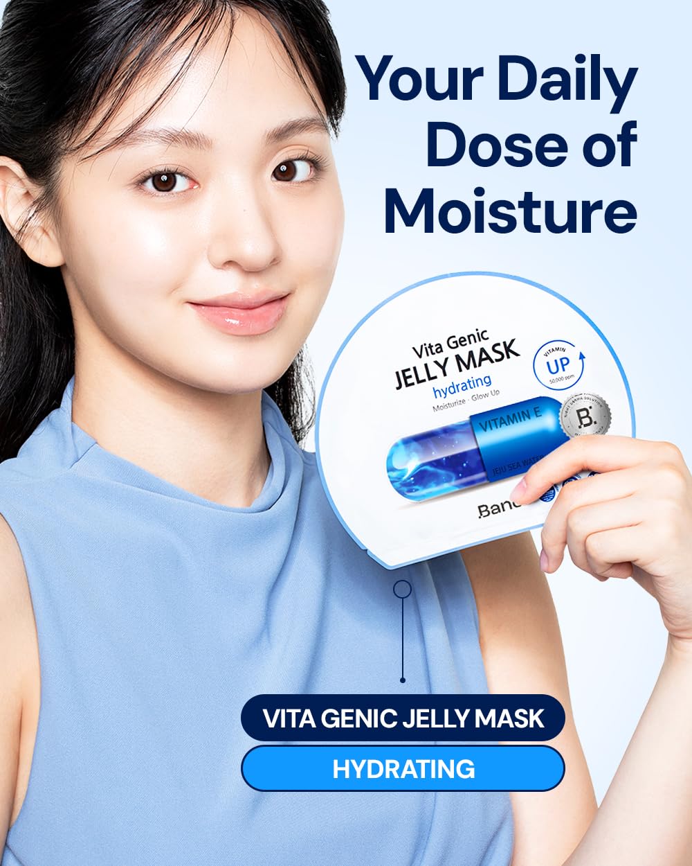 Emballage du masque en tissu Bano 10EA