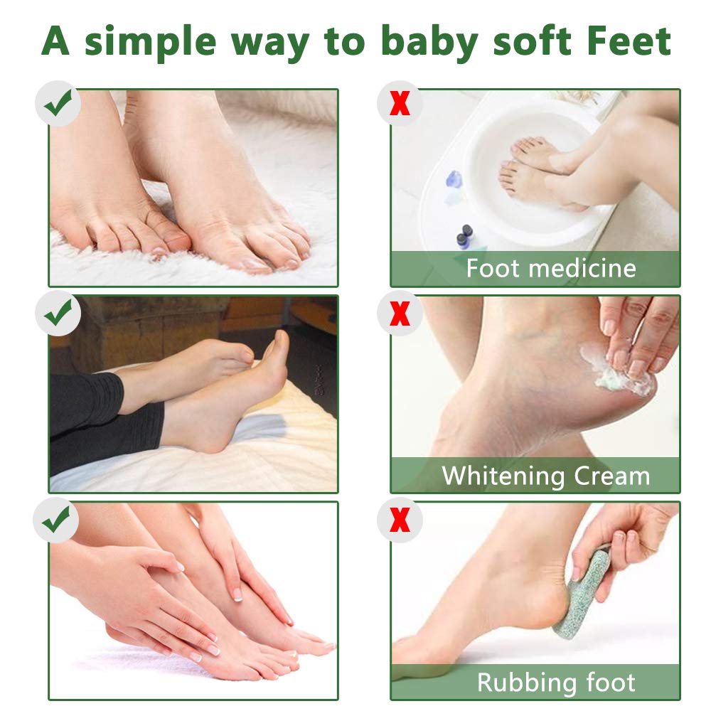 Emballage du masque exfoliant pour pieds Liefiet, 5 unités