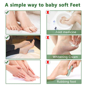 Emballage du masque exfoliant pour pieds Liefiet, 5 unités