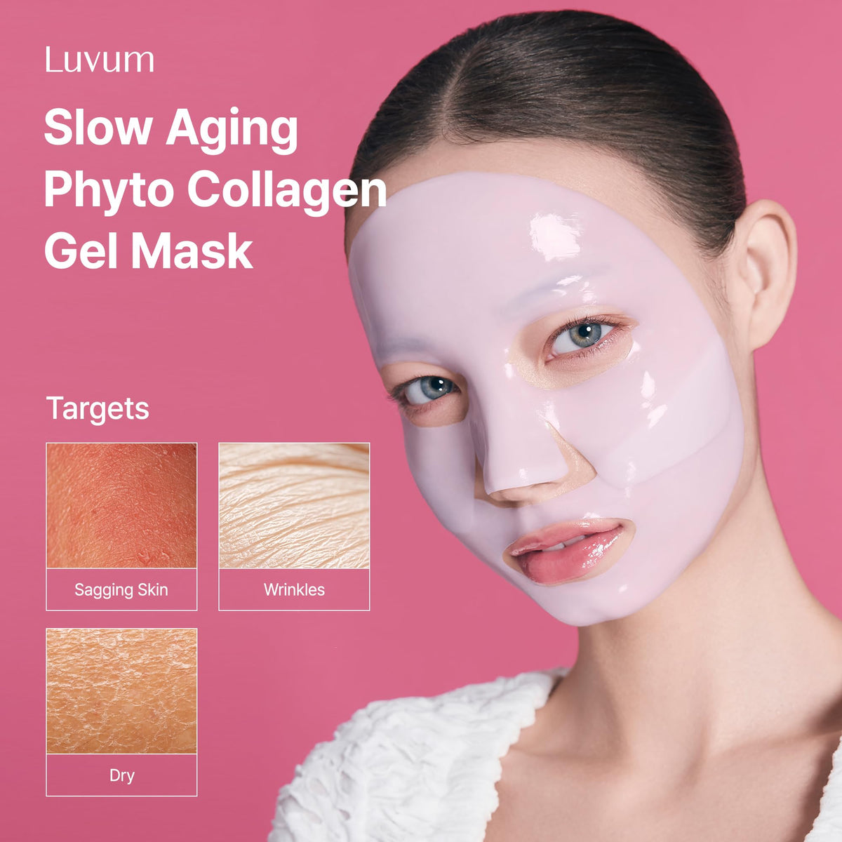Emballage du Masque Gel Hydrogel LUVUM