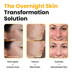 Emballage du masque hydratant au curcuma et acide kojique QUIA Beauty