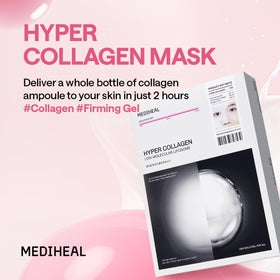 Emballage du masque MEDIHEAL au collagène