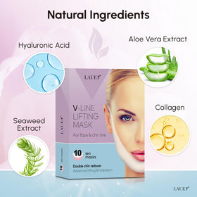 Emballage du Masque V Lifting LAUER COSMETIC