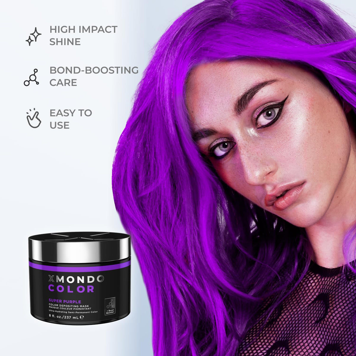 Emballage du masque XMONDO Super Violet