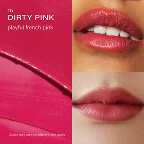 Emballage du Melixir Vegan Lip Butter #15 Dirty Pink sur fond blanc
