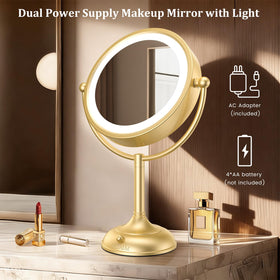 Emballage du Miroir de Maquillage Éclairé VESAUR
