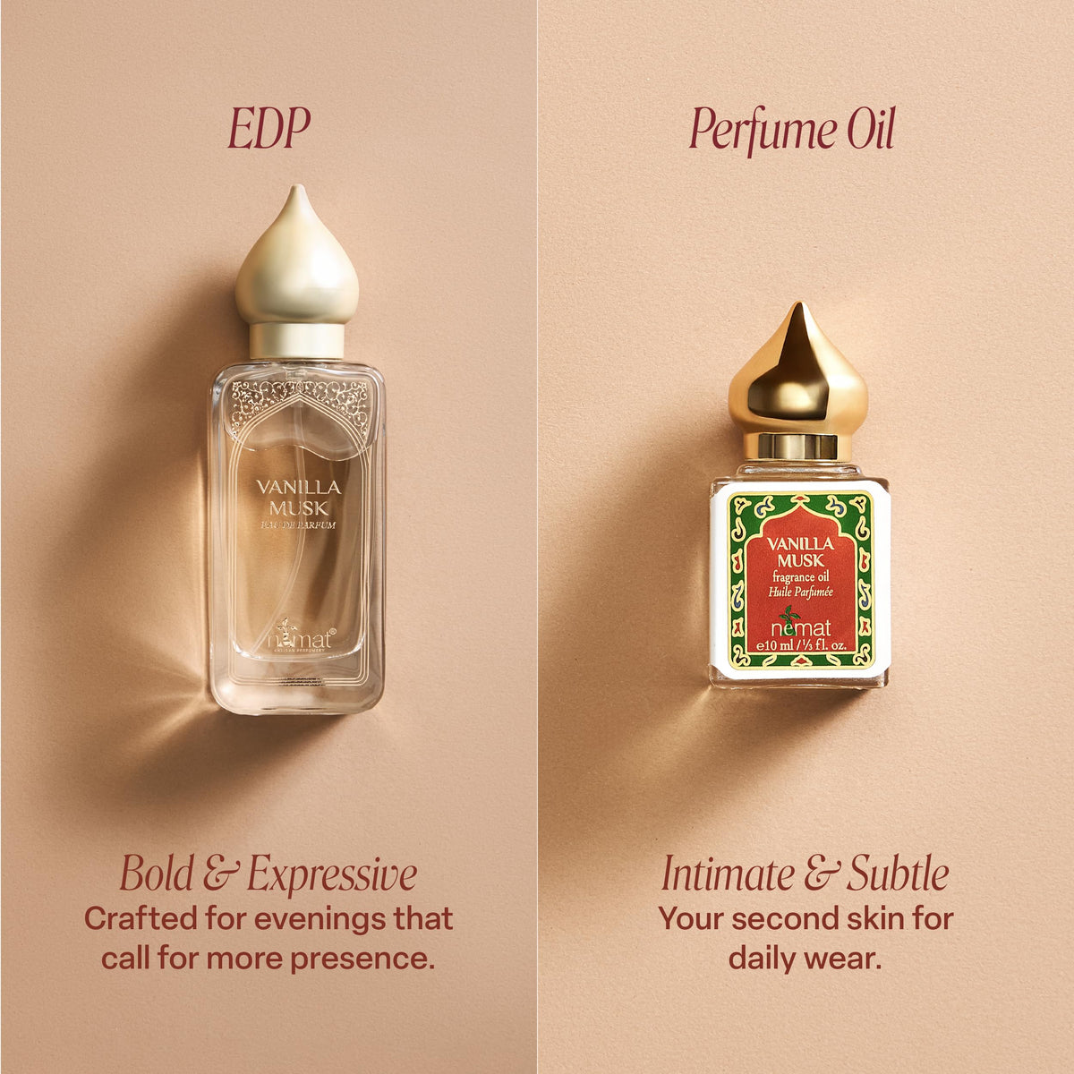 Emballage du Nemat Vanilla Musk Eau de Parfum 50 ml