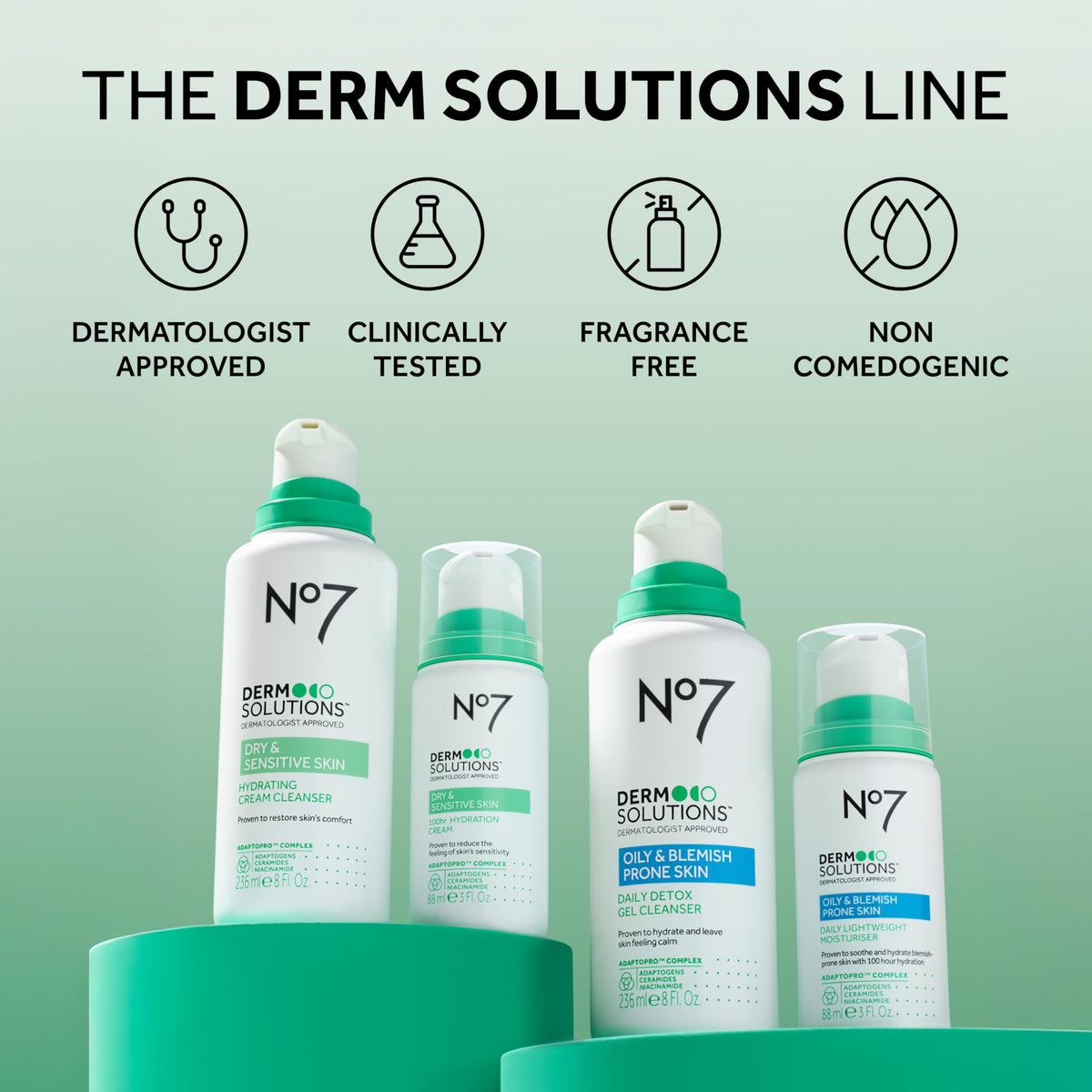 Emballage du No7 Nettoyant Hydratant pour le Visage 558g