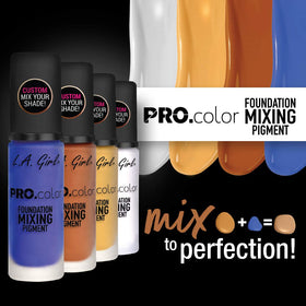 Emballage du pigment de mélange L.A. Girl